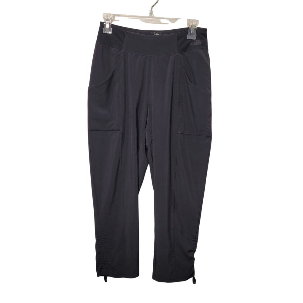 The North Face Gray Crop Pants Size S FlashDry Hiking Outdoor Gorpcore